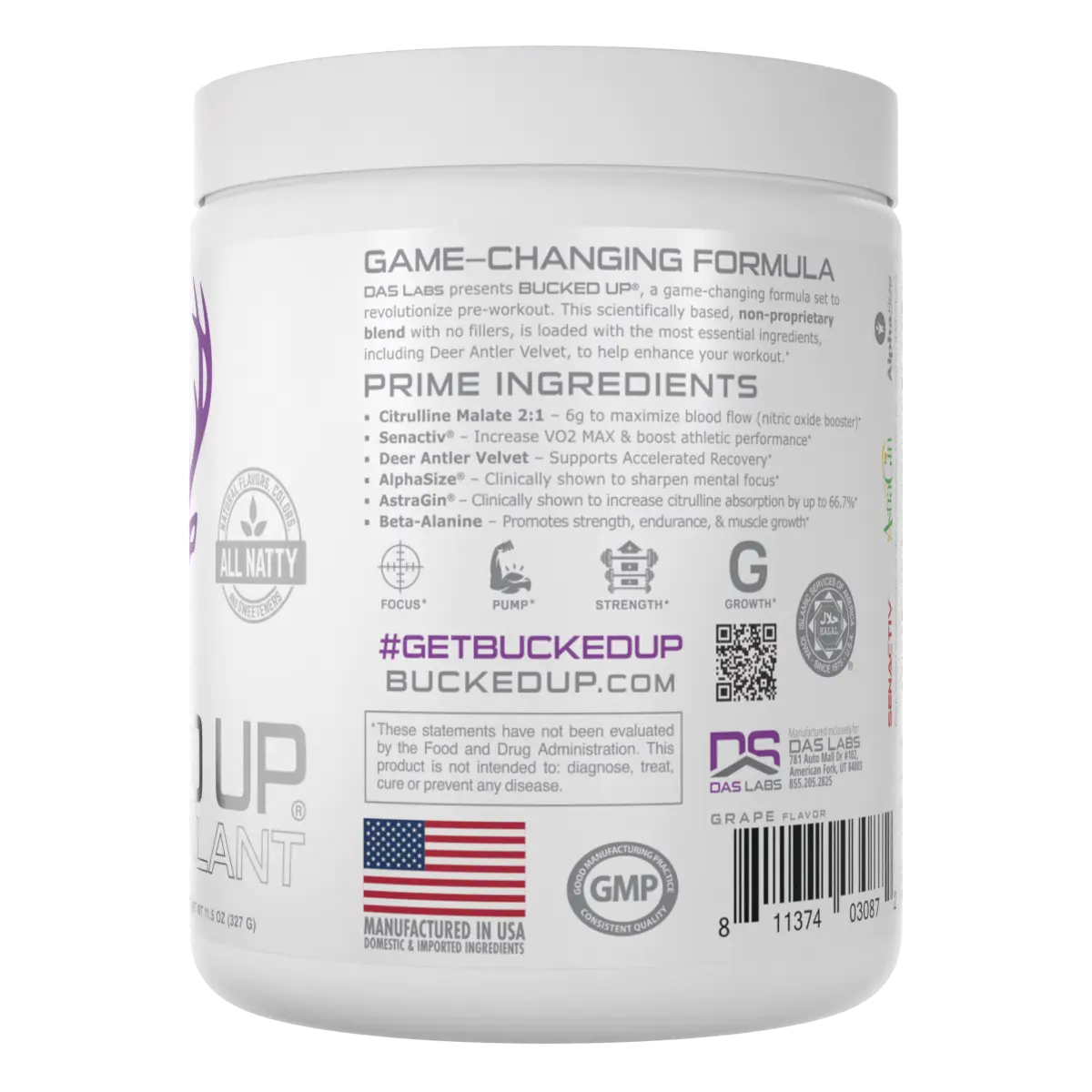 EU/UK Bucked Up NonStimulant PreWorkout Bucked Up UK